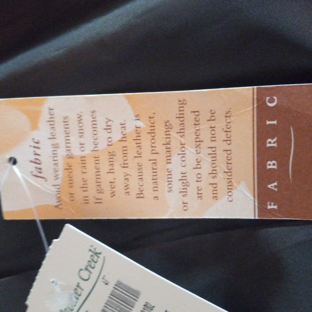 Nwt Coldwater Creek Suede Jacket in Rich Brown Womans Medium - Picture 6 of 14